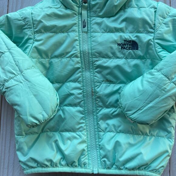The North Face Girls Reversible Perrito Insulated Full-Zip Hood Jacket Size 2T? - Picture 7 of 11